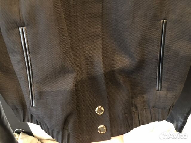 Куртка Massimo Dutti кожа
