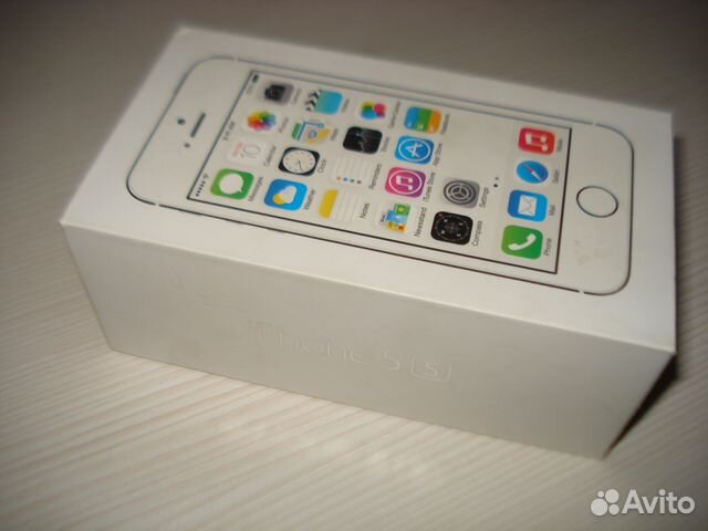Коробка от iPhone 5S