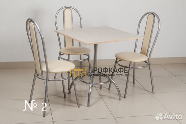 Столы и стулья для кафе, столовых