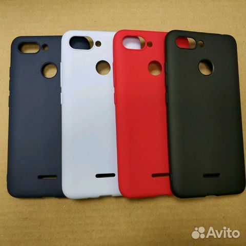 Чехол для Xiaomi Redmi 6 (матовый)