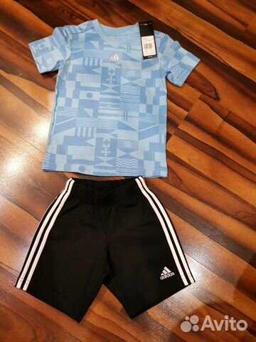 Спортивная футболка и шорты Adidas новые 92 р Спортивная футболка и шорты Adidas новые 92 р