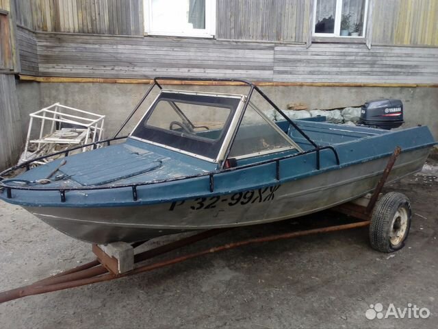Лодка Крым с мотором Ямаха30