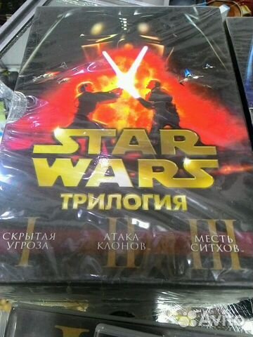 Star Wars Звездные войны трилогия 6дисков