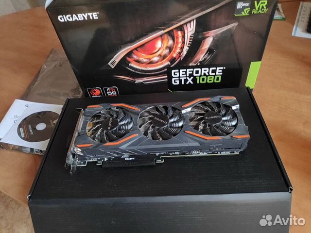 Видеокарта gigabyte GeForce GTX 1080 WindForce