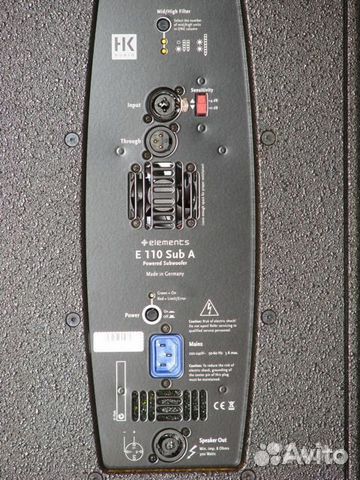 HK Audio Elements E 110 SUB A + планшет в подарок HK Audio Elements E 110 SUB A + планшет в подарок