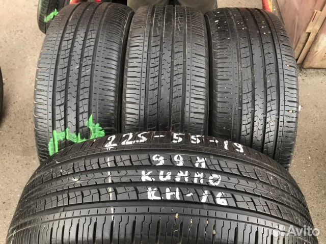 Летние шины R19 225/55 225 55 Kumho Solus KH16