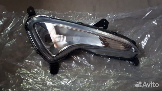 Туманка Hyundai Solaris