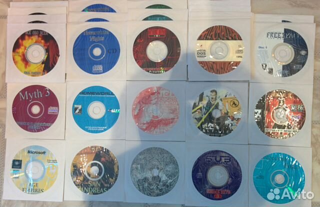 Компьютерные CD-диски (PC-игры)