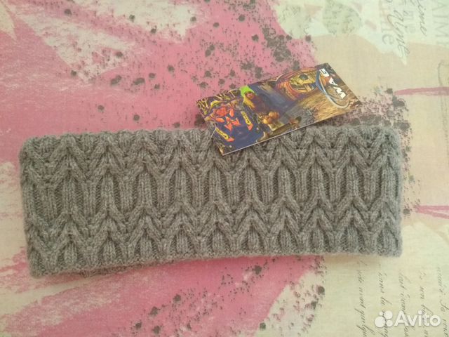 Теплая повязка на голову