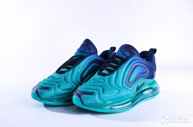 Кроссовки Air Max 720, голубой, синий, размер 39