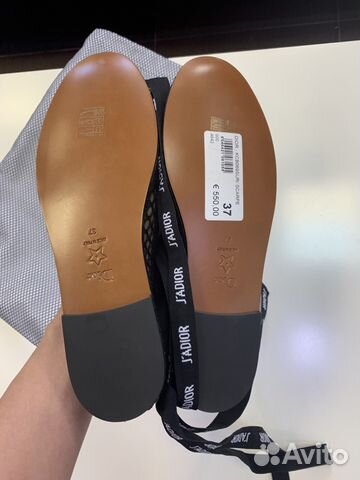 Балетки Dior, оригинал, новые, р.37