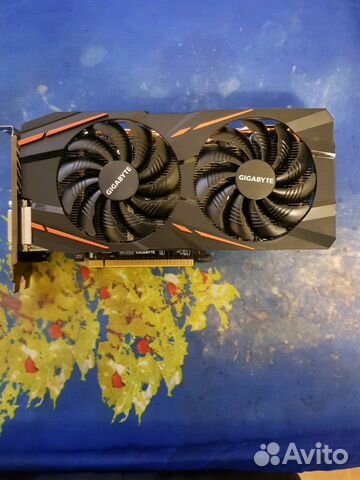 Видеокарта Rx 580 8gb gaming gigabyte