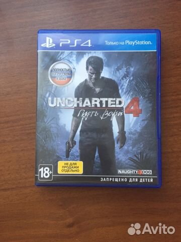 Игра для PS4 uncharted 4