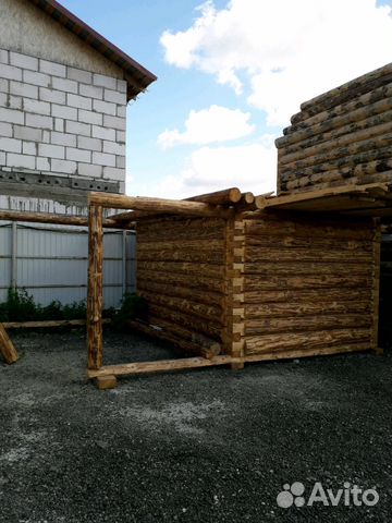 Сруб бани 4х3+3 Доставка включена Сруб бани 4х3+3 Доставка включена