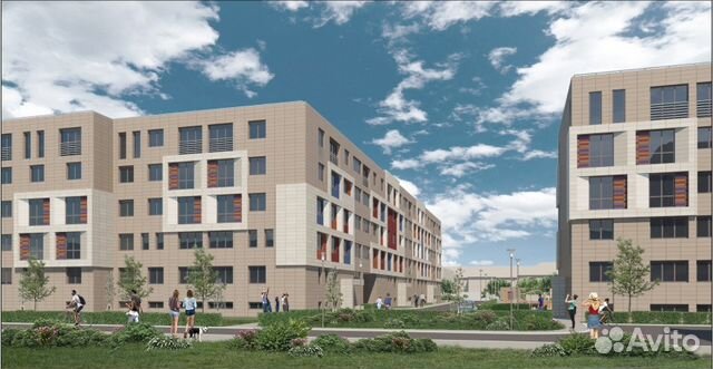 2-к квартира, 65 м², 1/5 эт.