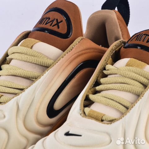 Кроссовки Air Max 720, золотой, черный, размер 42 Кроссовки Air Max 720, золотой, черный, размер 42