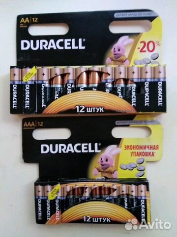 Батарейки Duracell