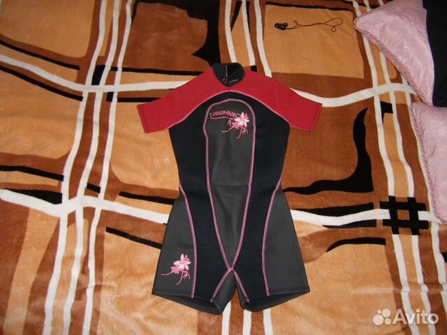 Гидрокостюм маска трубка пояс ласты