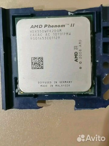 Процессор AMD Phenom ii x550