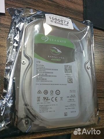 Seagate 7200 Barracuda 1 TB новый