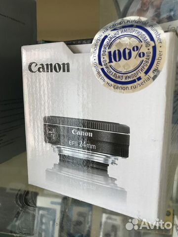 Новый Объектив Canon EF-S 24mm 2.8 STM