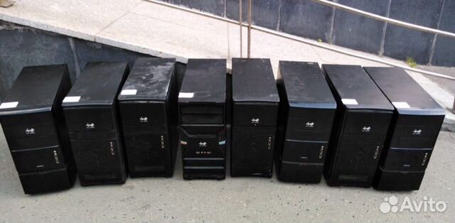 Офисные пк. pentium g640 2.8ггц/2гб/250гб
