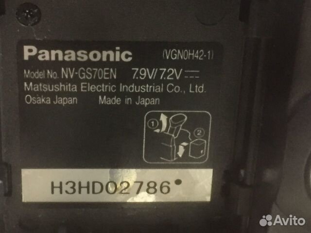 Видеокамера NV-GS70 - Mini DV Panasonic
