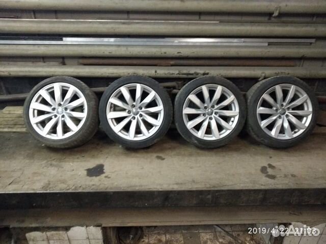 Оригинальные колеса Audi 245/40/18 резина Pirelli Оригинальные колеса Audi 245/40/18 резина Pirelli