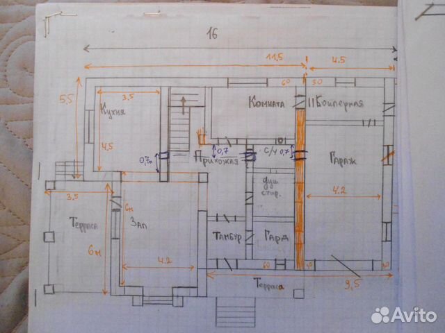 Дом 180 м² на участке 15.5 сот.