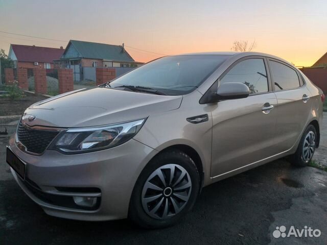 KIA Rio 1.6 МТ, 2015, 70 000 км