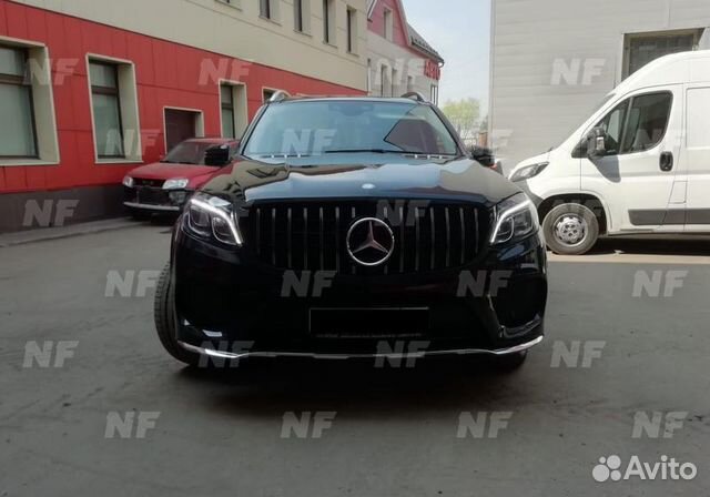 Решетка GT хром Mercedes GLS Решетка GT хром Mercedes GLS