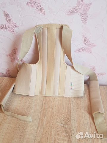 Корректор осанки orlett (S) с ребрами жесткости, б