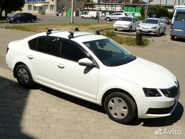 Багажник на крышу Шкода Октавия А7 Крыло