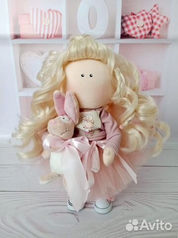 Интерьерная кукла тильда ручной работы (игрушка)