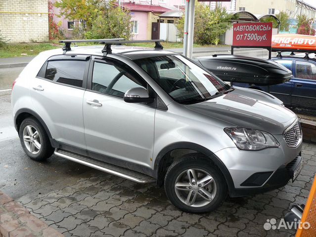 Багажник на крышу SsangYong Actyon крыло