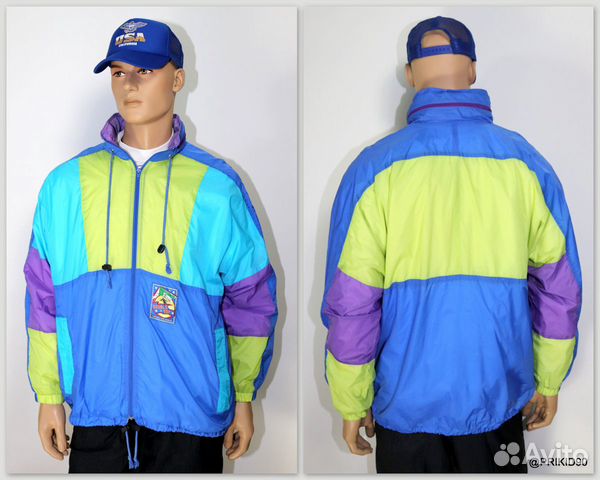 Винтажная ветровка-дождевик «Marcel Clair», 1991 Винтажная ветровка-дождевик «Marcel Clair», 1991