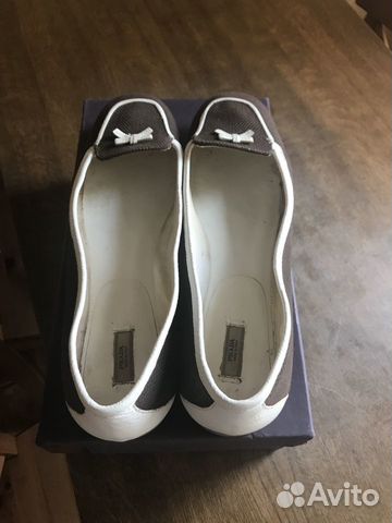 Балетки (туфли/лоферы) prada оригинал Балетки (туфли/лоферы) prada оригинал