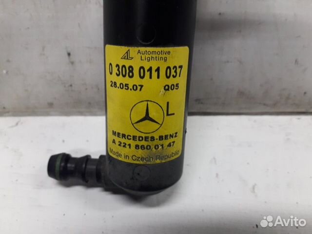 Форсунка омывателя фар левая Mercedes S-Klasse Форсунка омывателя фар левая Mercedes S-Klasse