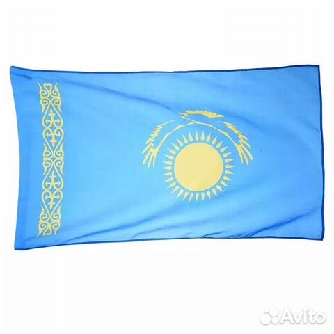 Флаг Казахстан
