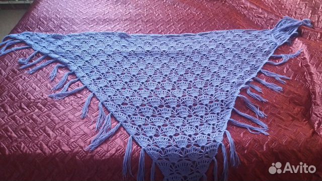 Платок, шаль, бактус, снуд, шапка бини Платок, шаль, бактус, снуд, шапка бини