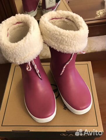 Новые резиновые утеплённые сапоги Aigle Новые резиновые утеплённые сапоги Aigle
