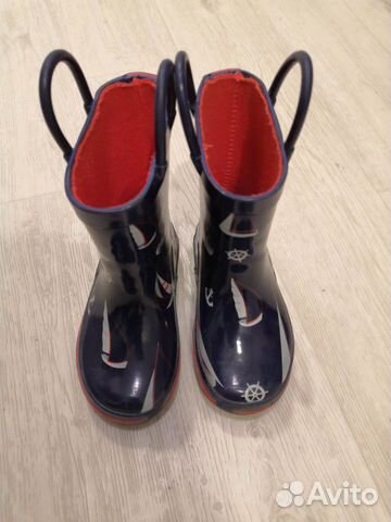 Сапоги резиновые Mothercare 15см Сапоги резиновые Mothercare 15см