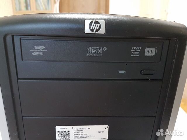 PC HP Workstation WS8600