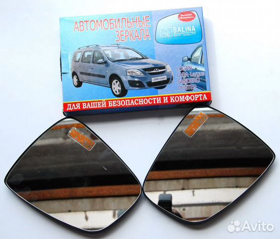 Зеркальный элемент с обогревом Ларгус Логан пара