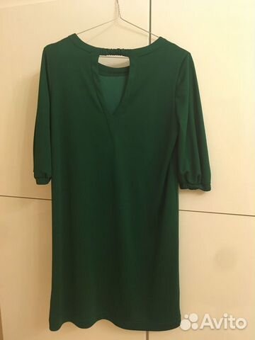 Платье Zara зеленое, размер S