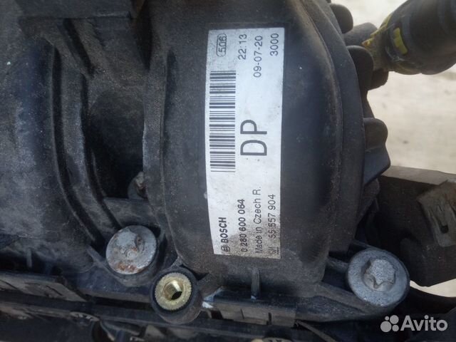 Коллектор впускной Opel Corsa D 2006-2010
