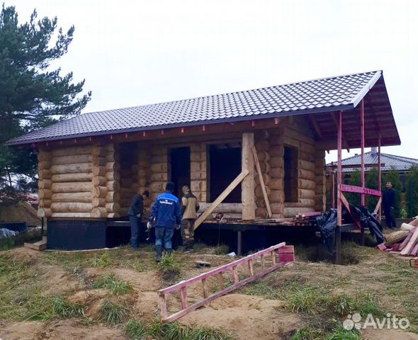 Сруб бани 9Х6 в чашу Сруб бани 9Х6 в чашу
