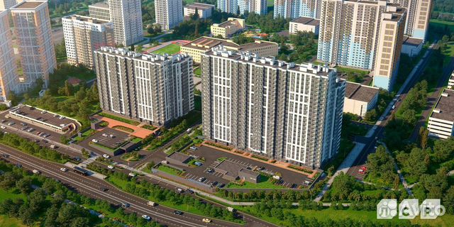 2-к квартира, 54.6 м², 21/24 эт.
