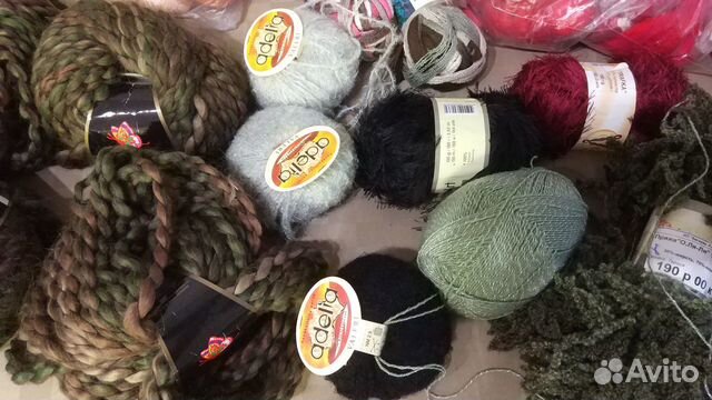 Пряжа, шерсть, нитки Пряжа, шерсть, нитки