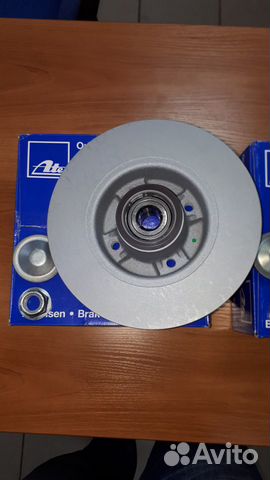 Диск тормозной задний Рено Меган 2 Клио 3